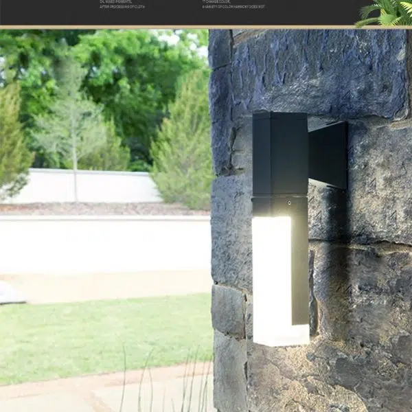 Outdoor Wall Up/Downlight Waterproof Garage Exterior Wall Lights - Image 2