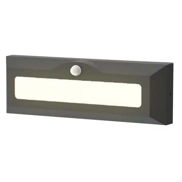 Embedded Motion Sensor Design LED Step Light for Courtyard Terrace Garden - Image 12