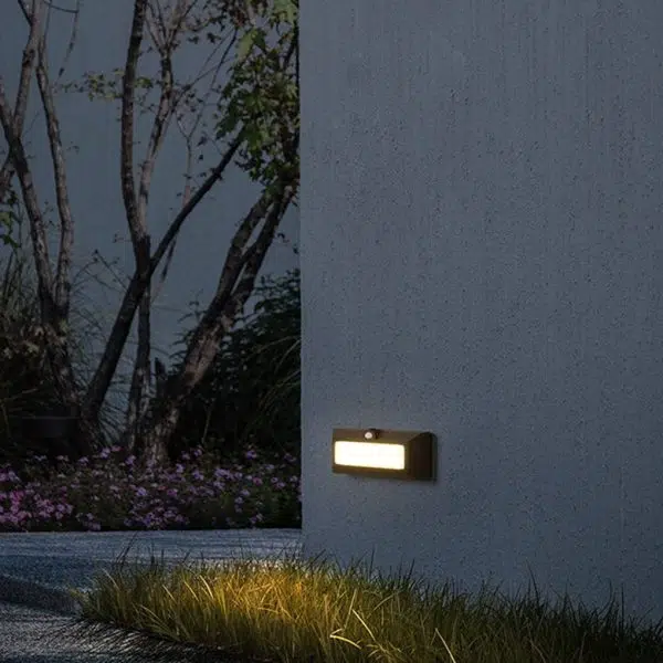 Embedded Motion Sensor Design LED Step Light for Courtyard Terrace Garden - Image 6