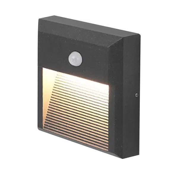 Embedded Motion Sensor Design LED Step Light for Courtyard Terrace Garden - Image 11