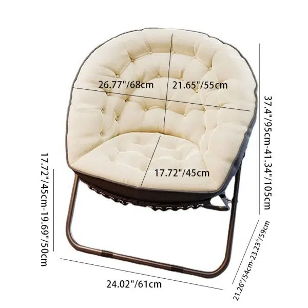 Modern Minimalist Square Fabric Steel Chair Backrest Armrest For Living Room - Image 4