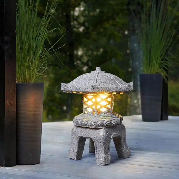 Imitation Stone Tower Outdoor Waterproof Post Lights Landscape Lighting for Park Lawn - Image 4