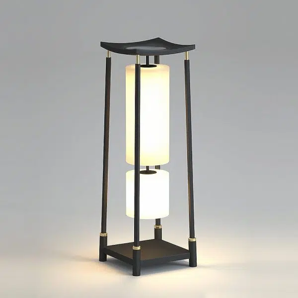 Unique Solar-Powered LED Outdoor Lights Asian-Inspired Design - Image 13