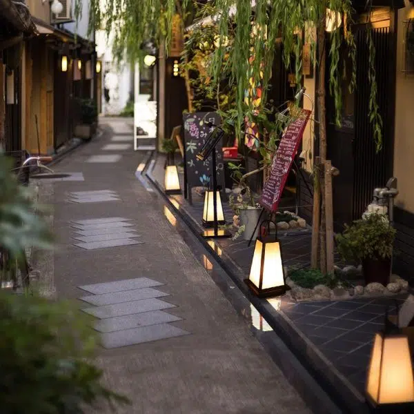 Waterproof LED Black Retro Outdoor Light Lanterns Garden Lights - Image 3