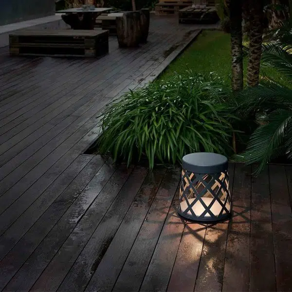 Stool Waterproof LED Aluminum Black Modern Outdoor Light Lanterns Lawn Lamp - Image 4