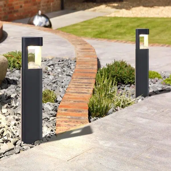 Creative Aluminum Waterproof Black Modern Pathway Lights Outdoor Light - Image 3