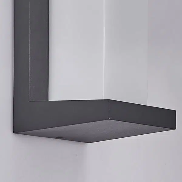 Creative Geometric Waterproof Black Modern Outdoor Wall Lights Wall Lamp - Image 8