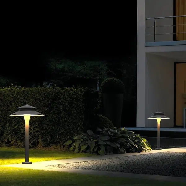 Aluminum Industrial Hat-Top LED Pathway Light Outdoor 5W Lawn Lamp - Image 4