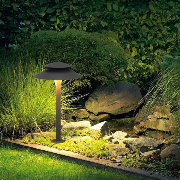 Aluminum Industrial Hat-Top LED Pathway Light Outdoor 5W Lawn Lamp - Image 3