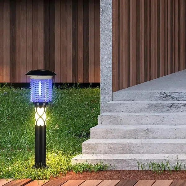 Lighting Mosquito Lamp Dual-purpose Solar LED Waterproof Outdoor Landscape Lawn Light - Image 2