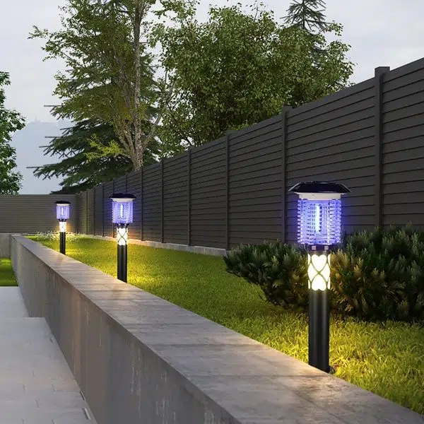 Lighting Mosquito Lamp Dual-purpose Solar LED Waterproof Outdoor Landscape Lawn Light - Image 3