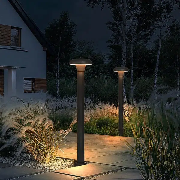 Minimalist Mushroom Integrated LED Outdoor Garden Lawn Landscape Path Lights - Image 4