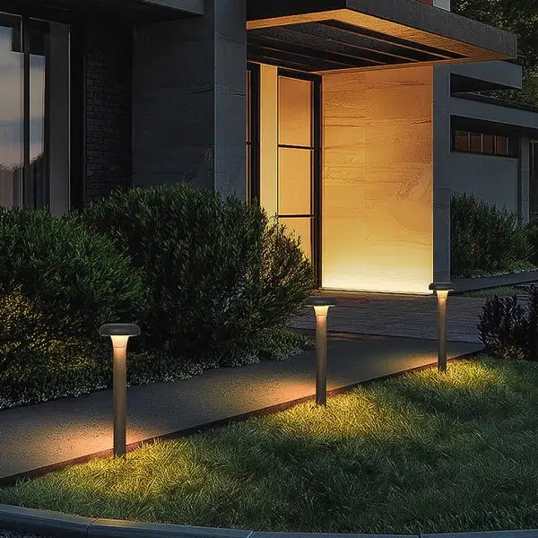 Minimalist Mushroom Integrated LED Outdoor Garden Lawn Landscape Path Lights - Image 3