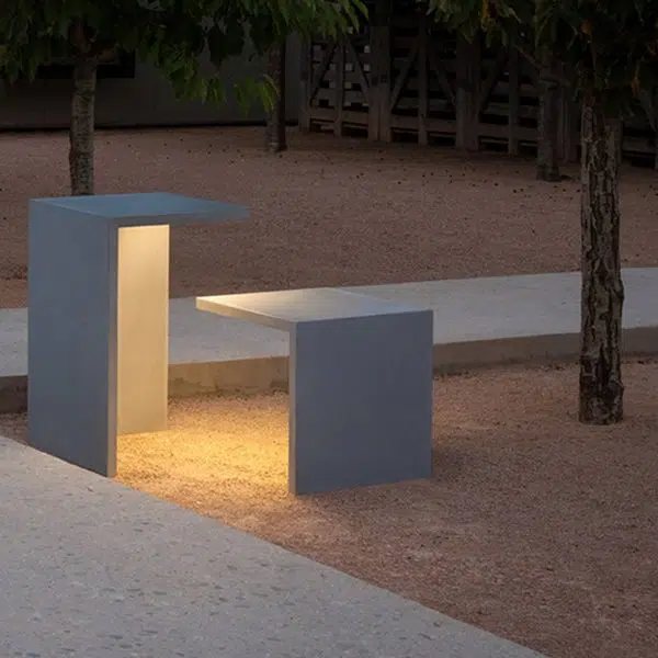 Multifunction Square Stools Table Waterproof Creative Outdoor Light - Image 3