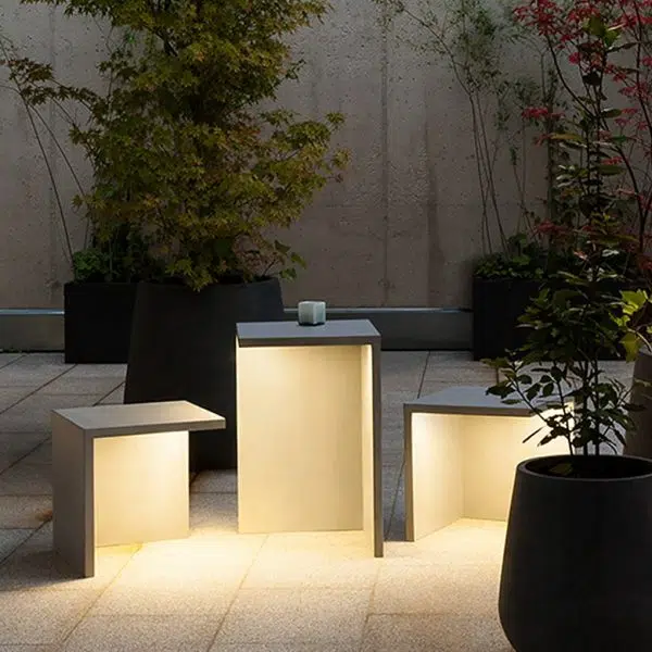 Multifunction Square Stools Table Waterproof Creative Outdoor Light - Image 4