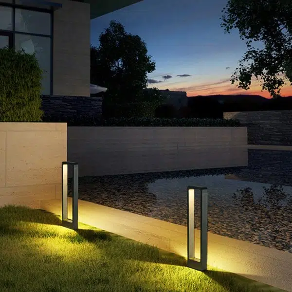 Rectangular COB LED Outdoor Path Lights - Minimalist, Durable & Waterproof - Image 4