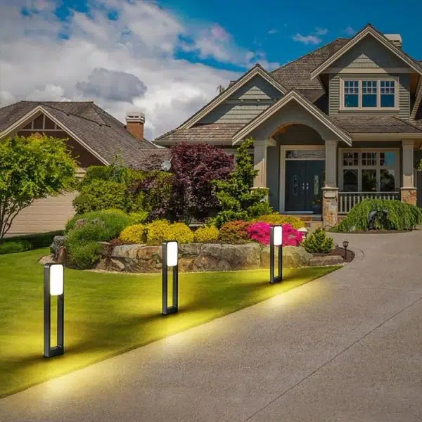 Big Square Panel COB LED Path Light Dual Front & Back Lighting