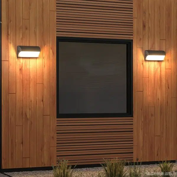 Modern Minimalist LED Waterproof Wall Light for Outdoor Villa Courtyard Balcony - Image 5