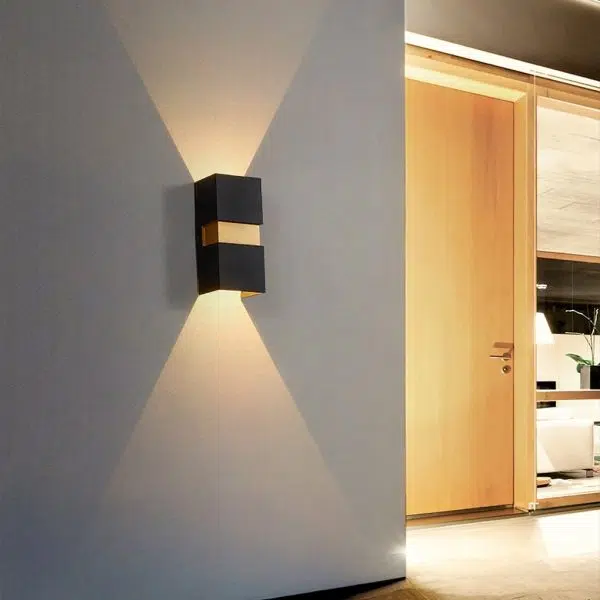 Modern Minimalist Outdoor LED Waterproof Wall Light for Villa Balcony Aisle Lighting - Image 10