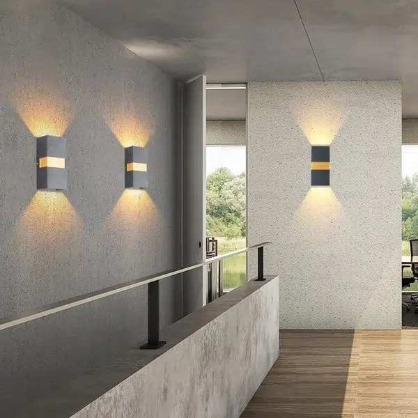 Modern Minimalist Outdoor LED Waterproof Wall Light for Villa Balcony Aisle Lighting - Image 3
