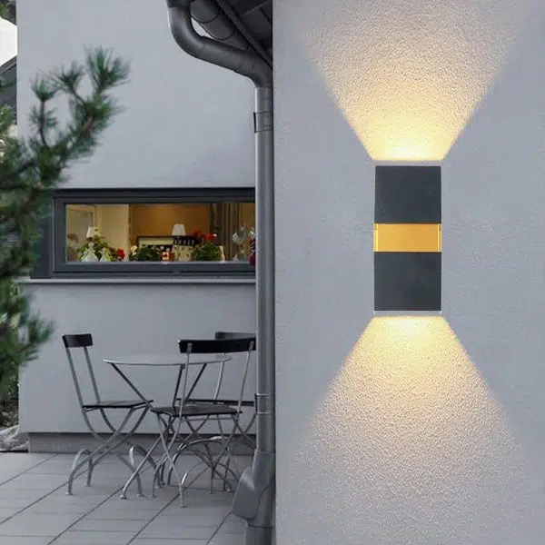 Modern Minimalist Outdoor LED Waterproof Wall Light for Villa Balcony Aisle Lighting - Image 5