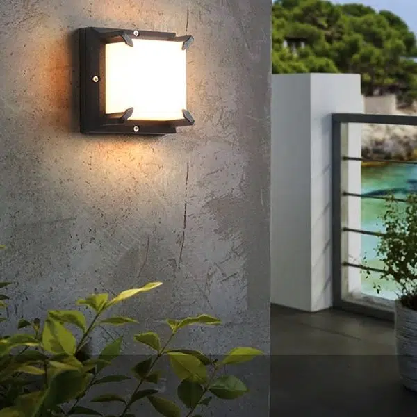Modern Minimalist Outdoor Waterproof LED Wall Light for Patio Balcony Garden - Image 4