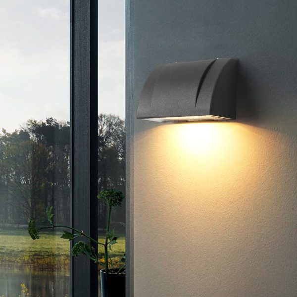 Modern Minimalist Waterproof Outdoor LED Wall Light for Patio Balcony Garden - Image 5