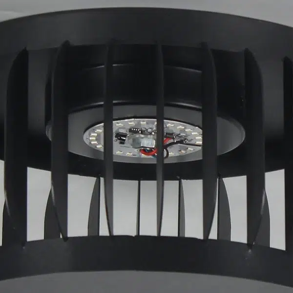 Modern Outdoor Waterproof Solar Three-color Dimming LED Garden Lamp Post Light - Image 10