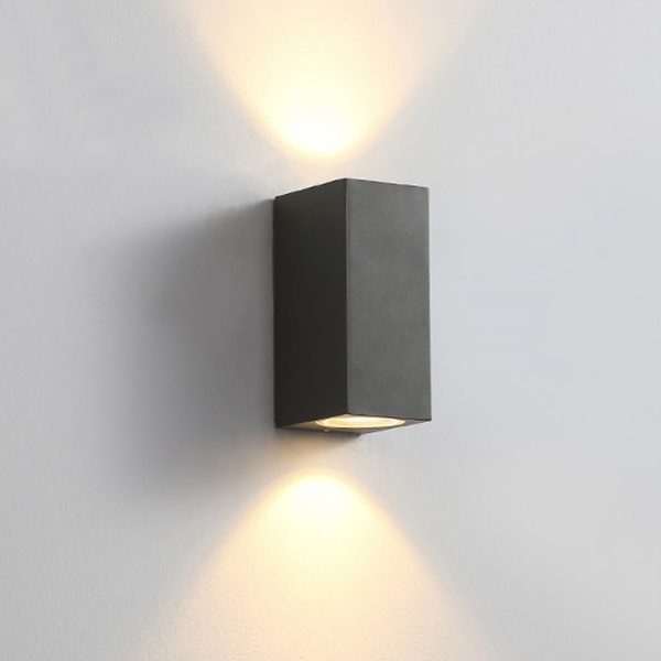 Modern Square Design Outdoor Waterproof Wall Light for Villa Courtyard Balcony - Image 8