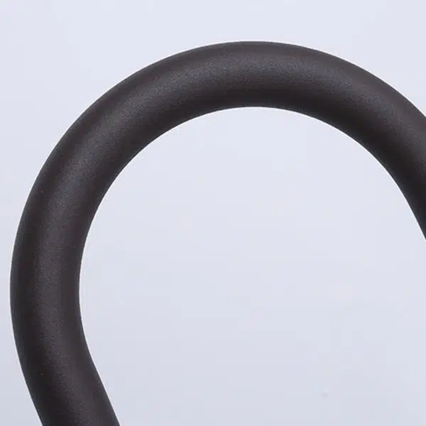 Minimalist Nordic Arc Arm LED Lawn Lamp Durable Outdoor Post Lighting - Image 7