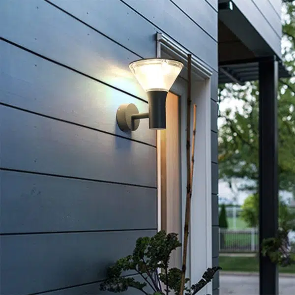 Round LED Waterproof Nordic Sconces Wall Lamp Outdoor Lights Path Lights - Image 2