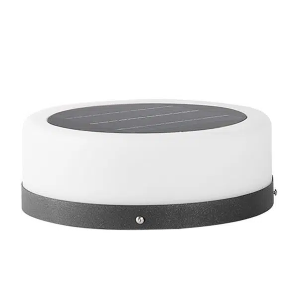 Round Acrylic Waterproof White LED Modern Solar Lights Outdoor Garden Lights - Image 11