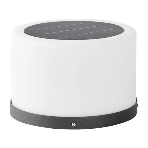 Round Acrylic Waterproof White LED Modern Solar Lights Outdoor Garden Lights - Image 12