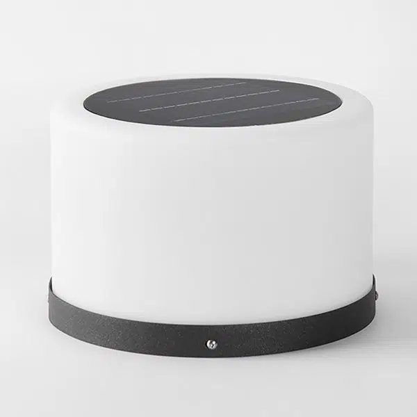 Round Acrylic Waterproof White LED Modern Solar Lights Outdoor Garden Lights - Image 10