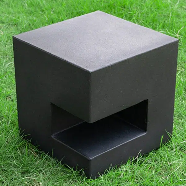 Square IP65 Waterproof LED Black Modern Outdoor Light Landscape Lighting - Image 5