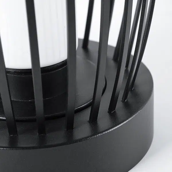 Industrial Courtyard Waterproof Caged LED Floor Lamp - Image 19
