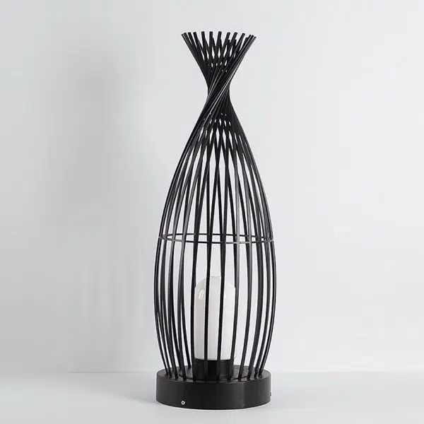 Industrial Courtyard Waterproof Caged LED Floor Lamp - Image 15