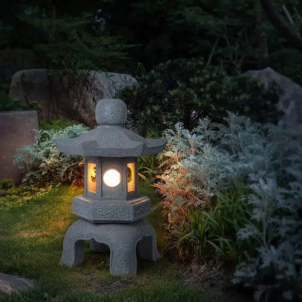 Outdoor Garden Waterproof Landscape Lighting Decorative Imitation Stone Tower Light - Image 3
