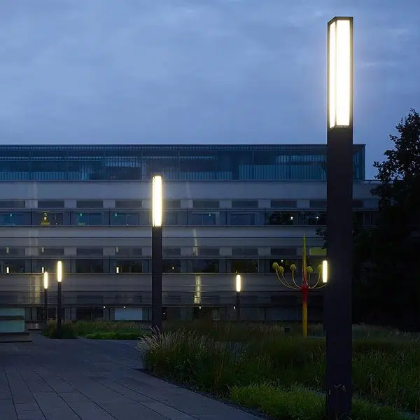 Classic LED Tall Bollard Lights Sleek, Weatherproof Path and Street Lighting - Image 7