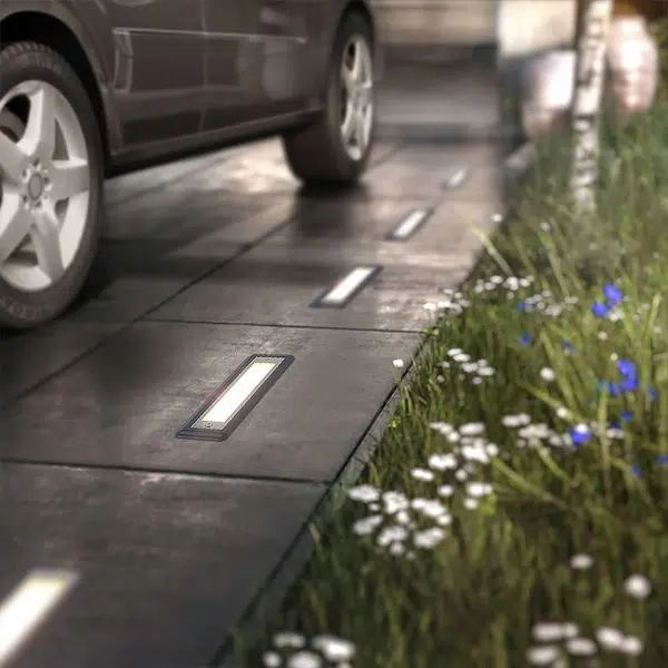 Outdoor LED Landscape Decorative Step Lights Waterproof Embedded Ground Lights - Image 3