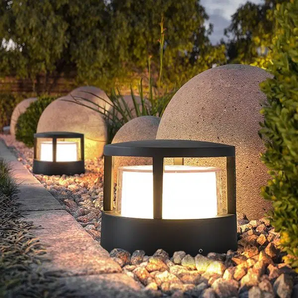 Versatile LED Multi-Mount Lantern Modern Outdoor Lighting for Walls, Walkways, and Posts - Image 2