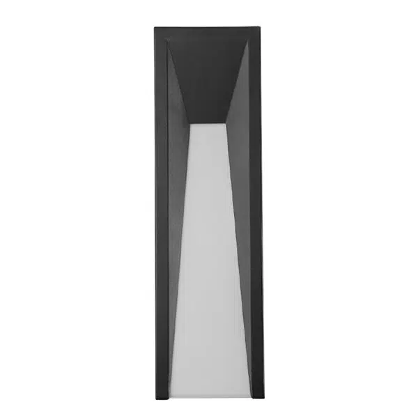 Arched Trapezoid Waterproof Black LED Modern Outdoor Wall Lights Wall Lamp - Image 9