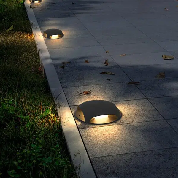 Sleek Outdoor Waterproof Side Lighting Ground Lamps - Image 5