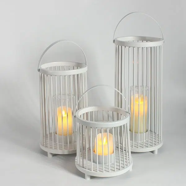 Outdoor Waterproof Garden Light Rechargeable Portable Cage Landscape Lighting with US Plug - Image 8