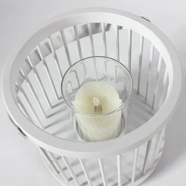 Outdoor Waterproof Garden Light Rechargeable Portable Cage Landscape Lighting with US Plug - Image 9