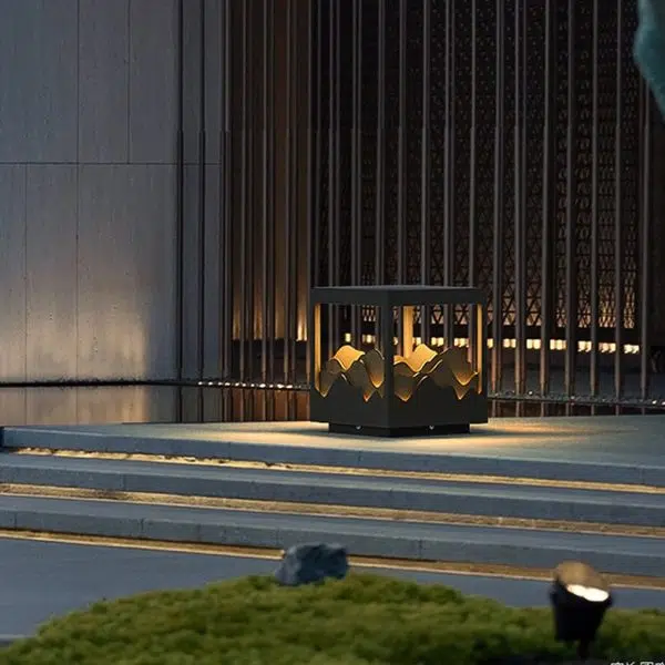 Outdoor Waterproof LED Courtyard Atmosphere Lamp Three-dimensional Landscape Design Courtyard Lamp - Image 5