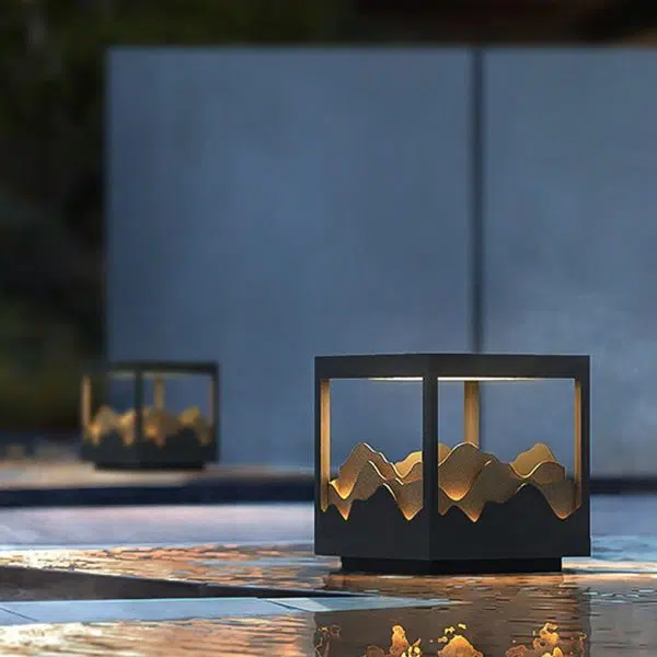 Outdoor Waterproof LED Courtyard Atmosphere Lamp Three-dimensional Landscape Design Courtyard Lamp - Image 3