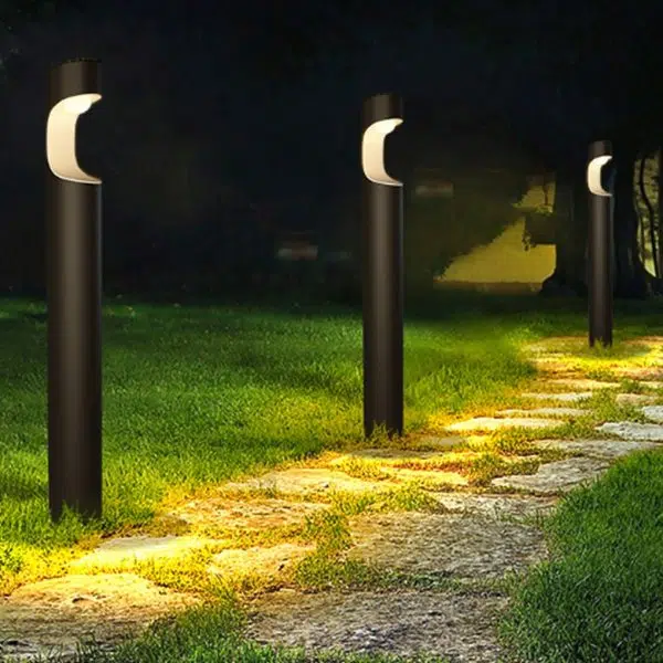 Creative Waterproof IP65 Aluminum Black Modern Outdoor Light Pathway Lights - Image 2