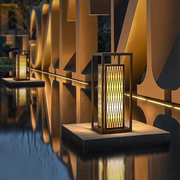 Retro Outdoor Waterproof Asian Style Courtyard Landscape Decorative Lighting - Image 7