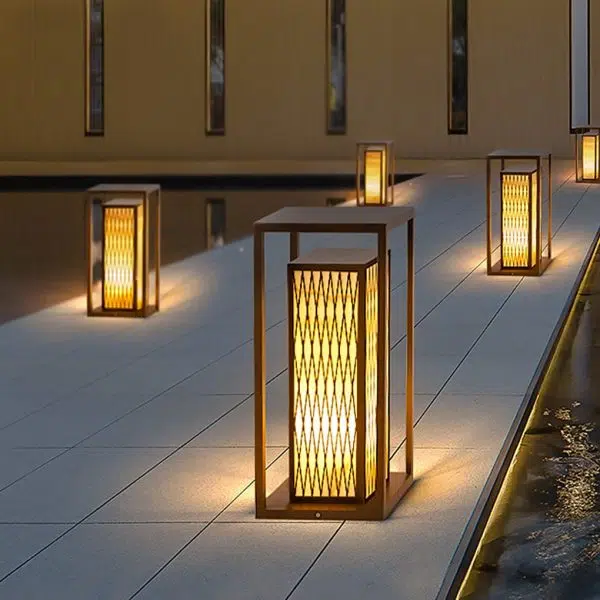 Retro Outdoor Waterproof Asian Style Courtyard Landscape Decorative Lighting - Image 5